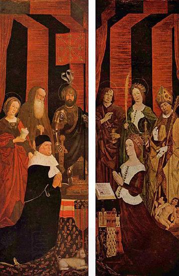 Nicolas Froment Portrat des Konig Rene von Anjou und seiner Gemahlin Jeanne de Laval China oil painting art